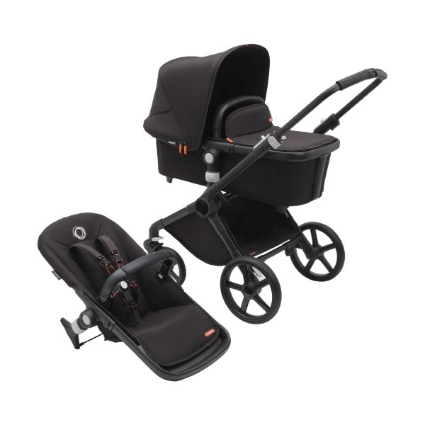 Bugaboo Fox Cub Kinderwagen 2-in-1 - Black / Desert Beige