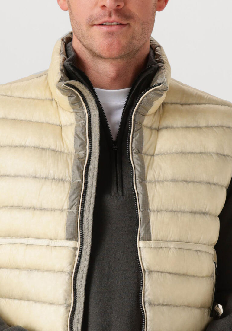 groene cp company bodywarmer vest in dd shell