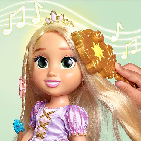 Disney Princess Rapunzel 38cm m. lyd og lys