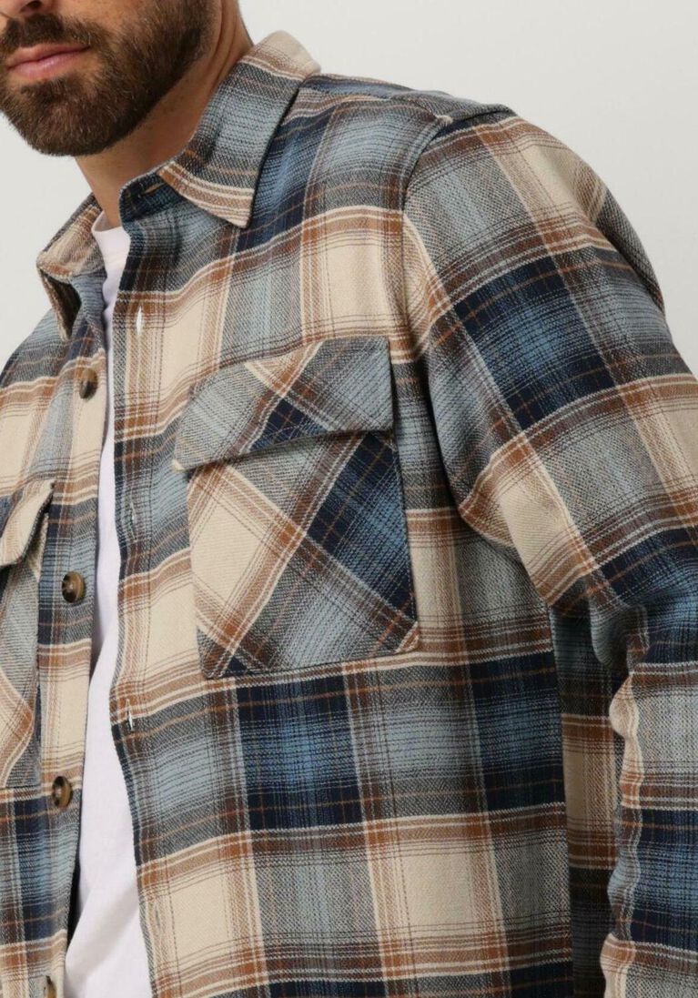 DSTREZZED blauwe dstrezzed overshirt corey overshirt