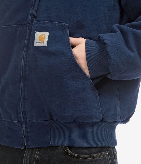 Carhartt WIP OG Active Dearborn Jacke (air force blue aged canvas)