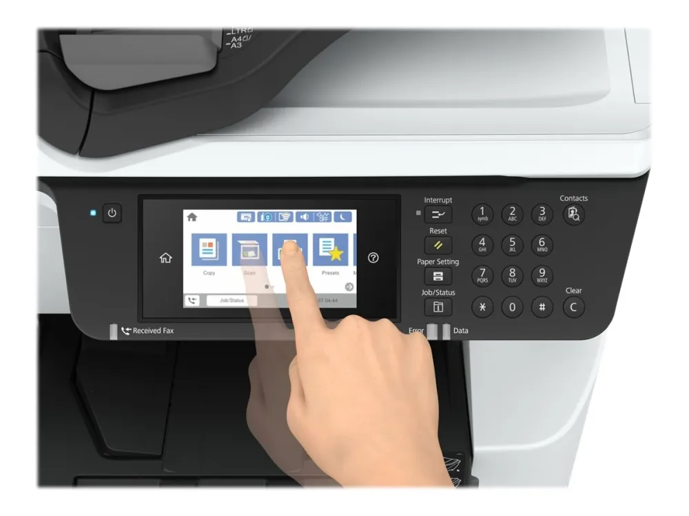 Epson WorkForce Pro WF-C878RDWF - Multifunktionsprinter - farve - blækprinter - A3 (297 x 420 mm) (original) - A3 (medie) - op til 22 spm (kopiering) - op til 24 spm (udskriver) - 335 ark - 33.6 Kbps - Gigabit LAN, Wi-Fi(n), USB 3.0, USB 2.0 vært