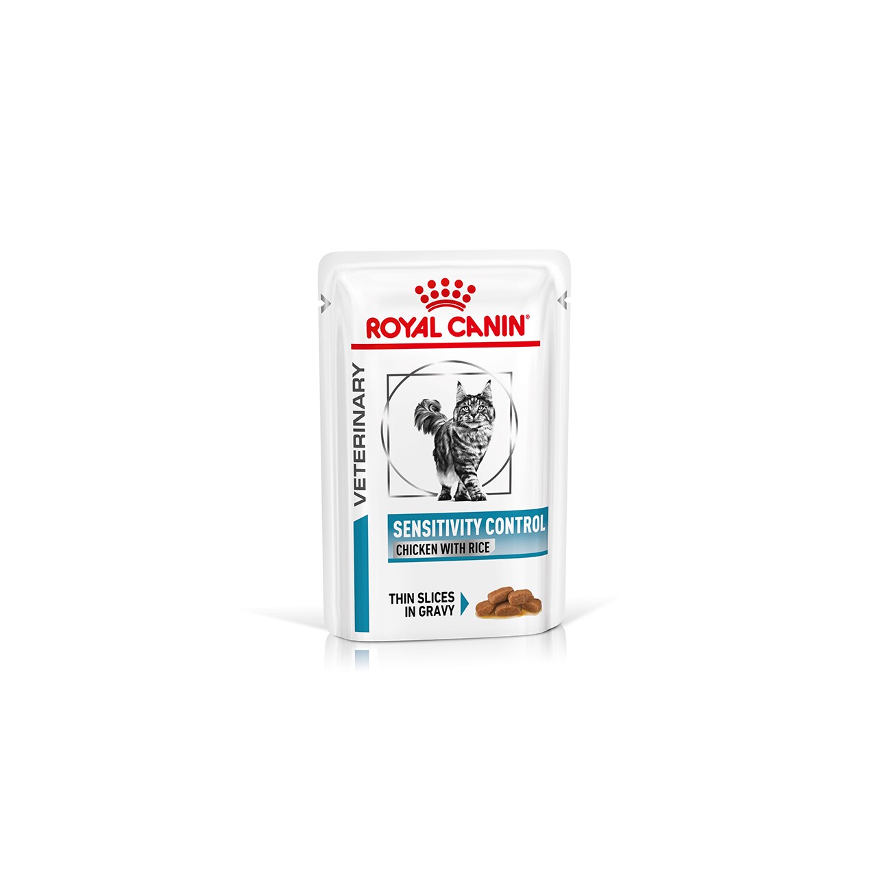 ROYAL CANIN Veterinary Sensitivity Control Huhn mit Reis, feine Stückchen in Soße 12x85 g