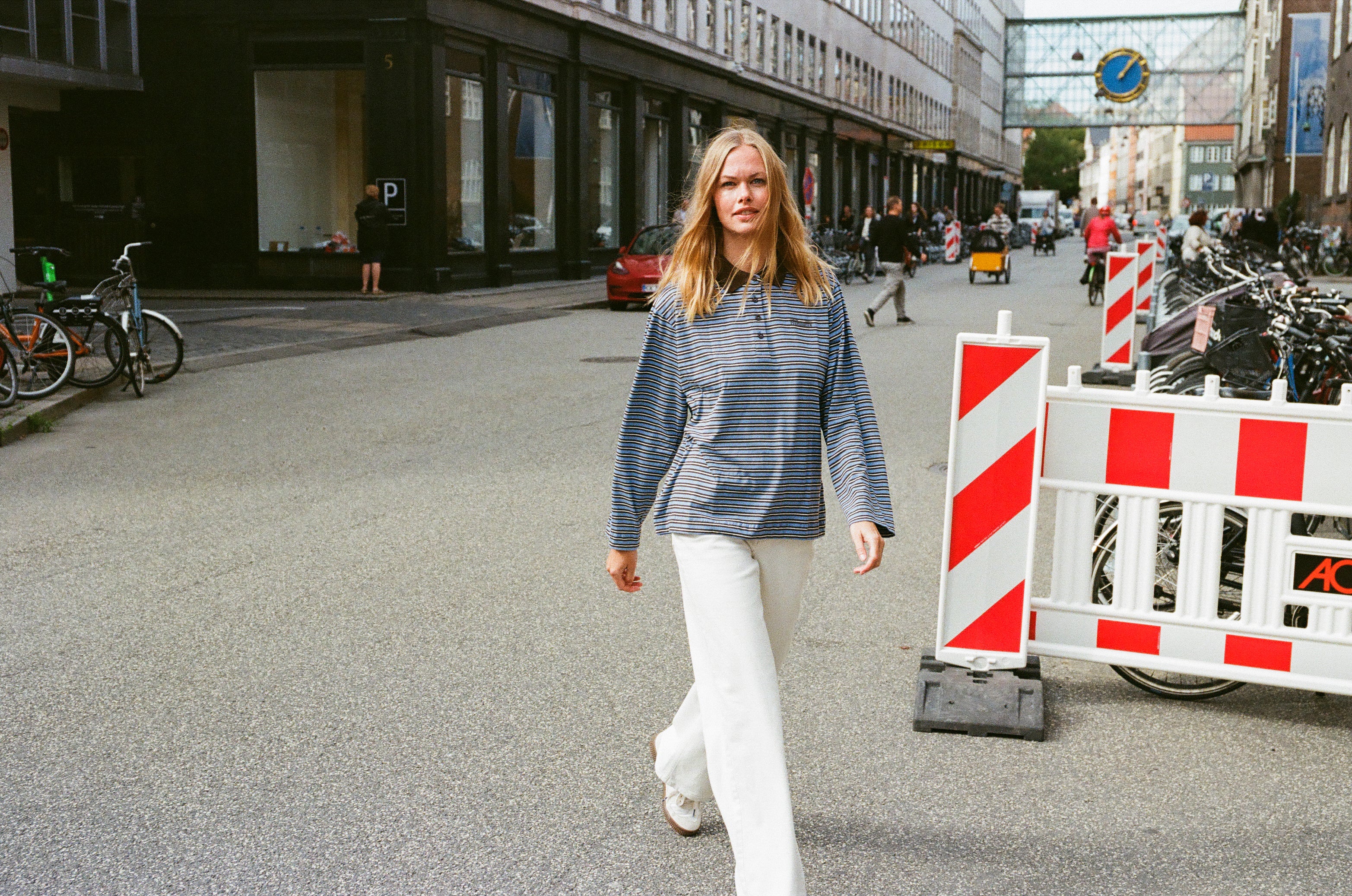 Baum und Pferdgarten  Jeanni polotrøje - Java Polo Stripe
