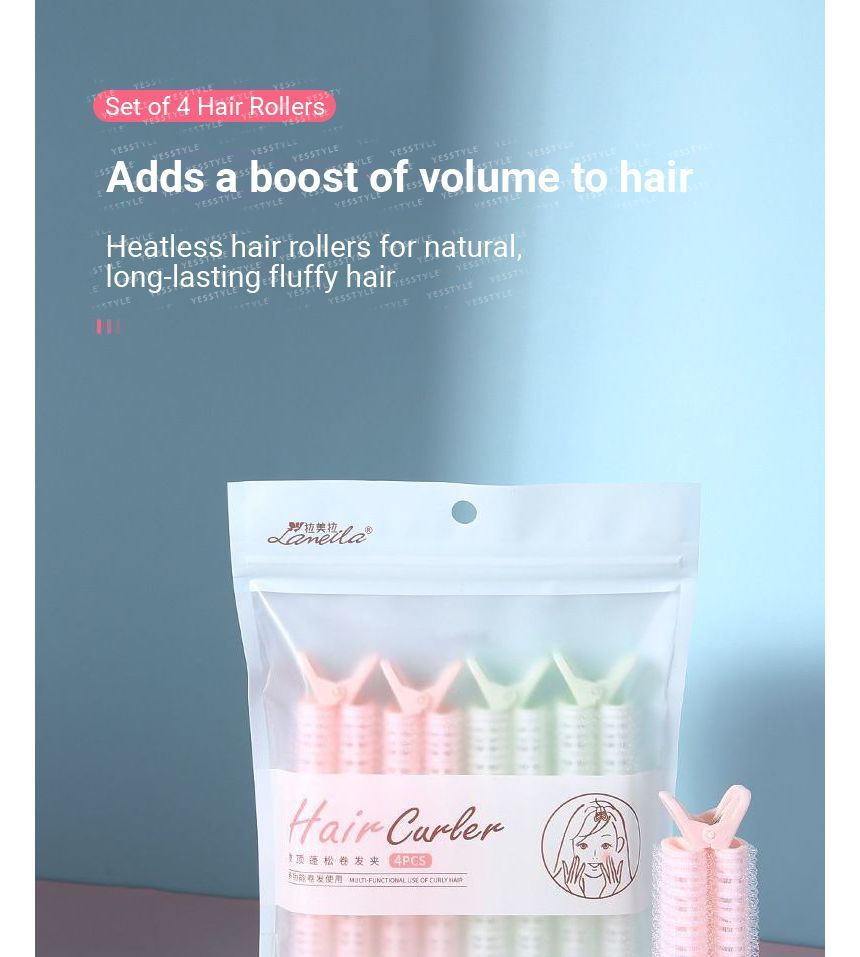 YOUSHA - Set van 4: Haarroller