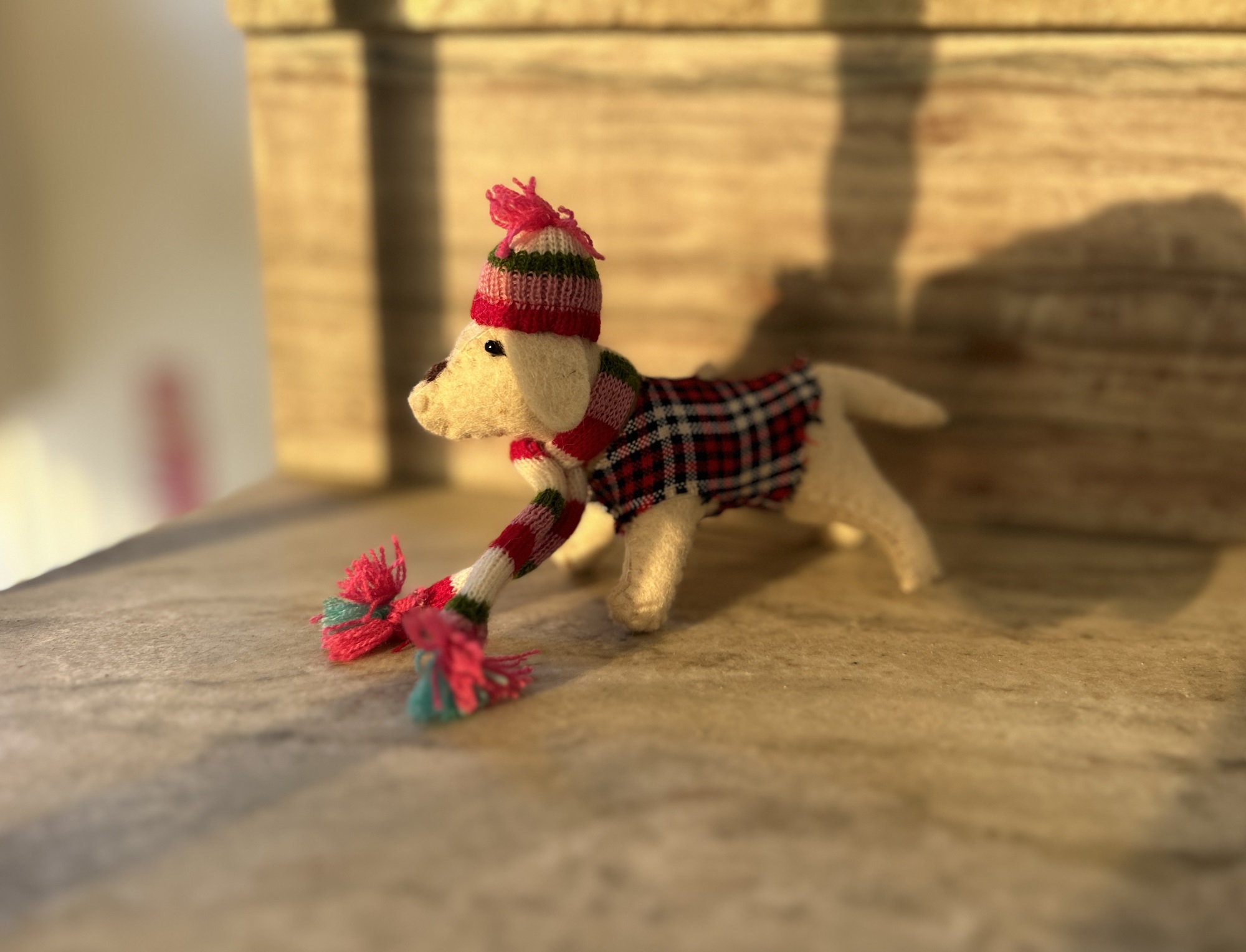 Anhänger 'Hund', multicolor, H 7 cm günstig bestellen