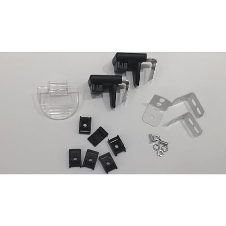DEBEL Flex Plisségardin kit set - Sort
