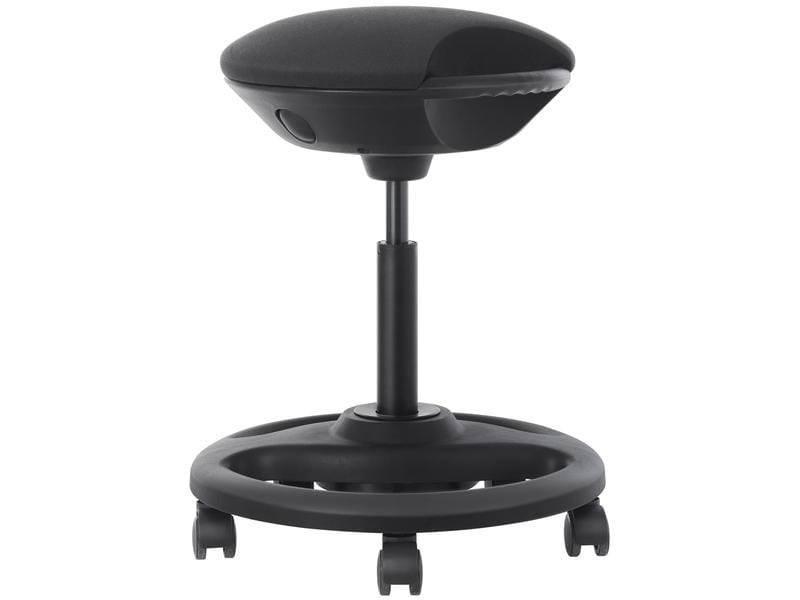 Songmics Steh- & Sitz Hocker höhenverstellbar, mit Fusskreu Stylisher Arbeitshocker