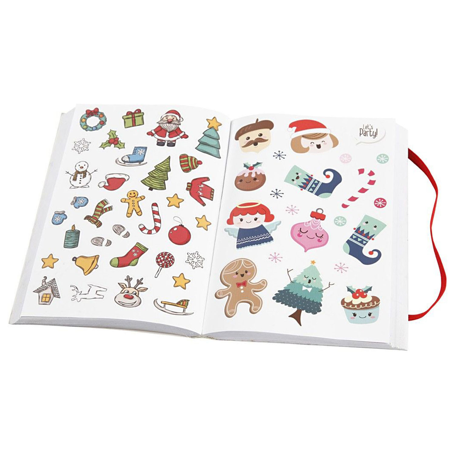 Stickerboek Kerst