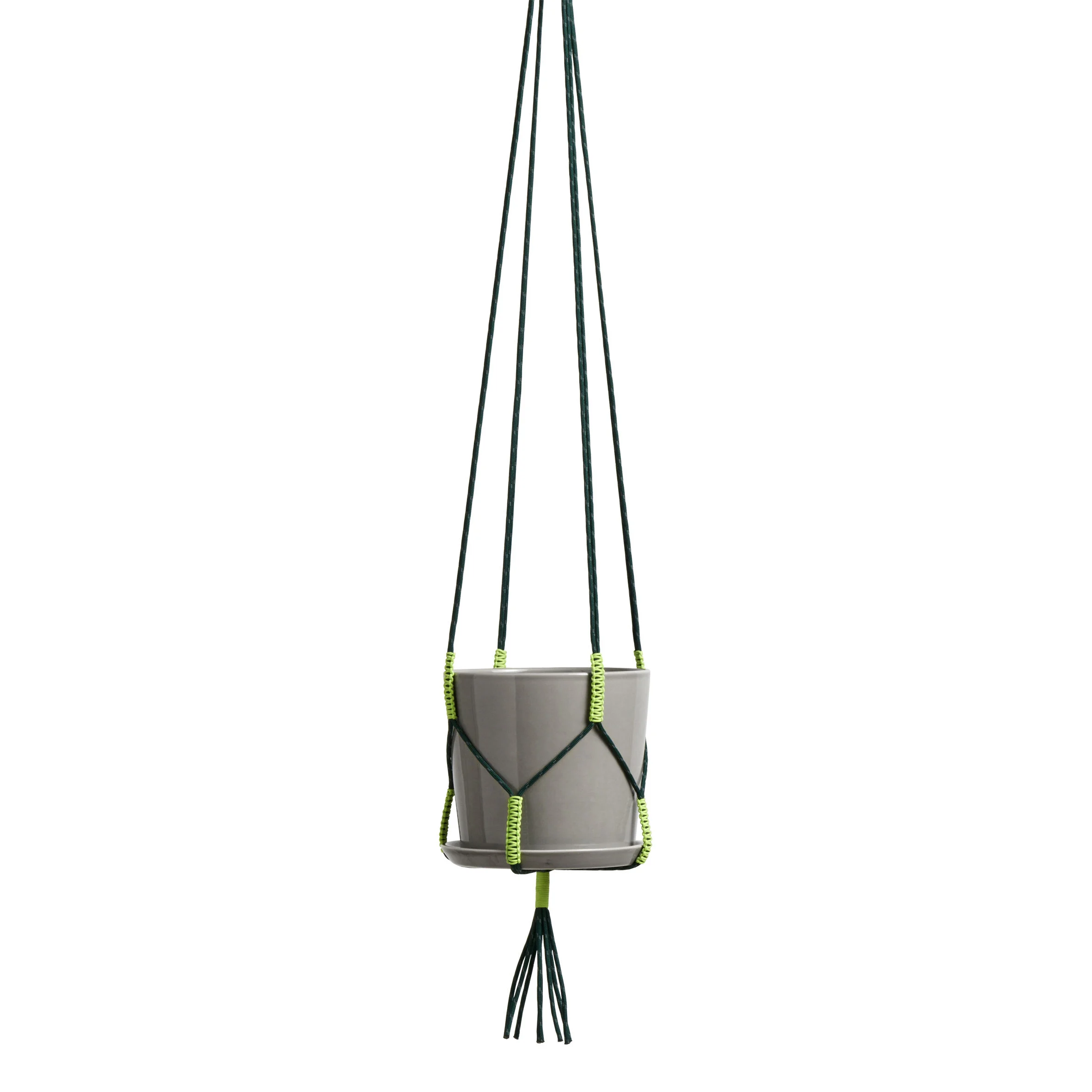 PHANTA - Support pour pot de fleurs tissu | Vert