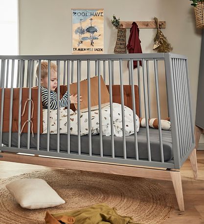 Leander Luna Babyseng - 120x60 - Gr?/Eg