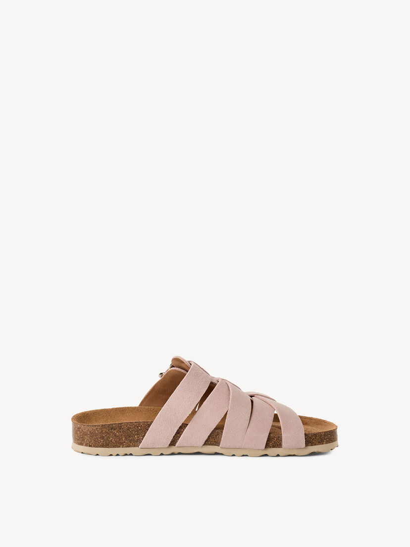 Leren Slipper - roze