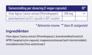 Vitakruid Vitex Agnus Castus Capsules 60VCP
