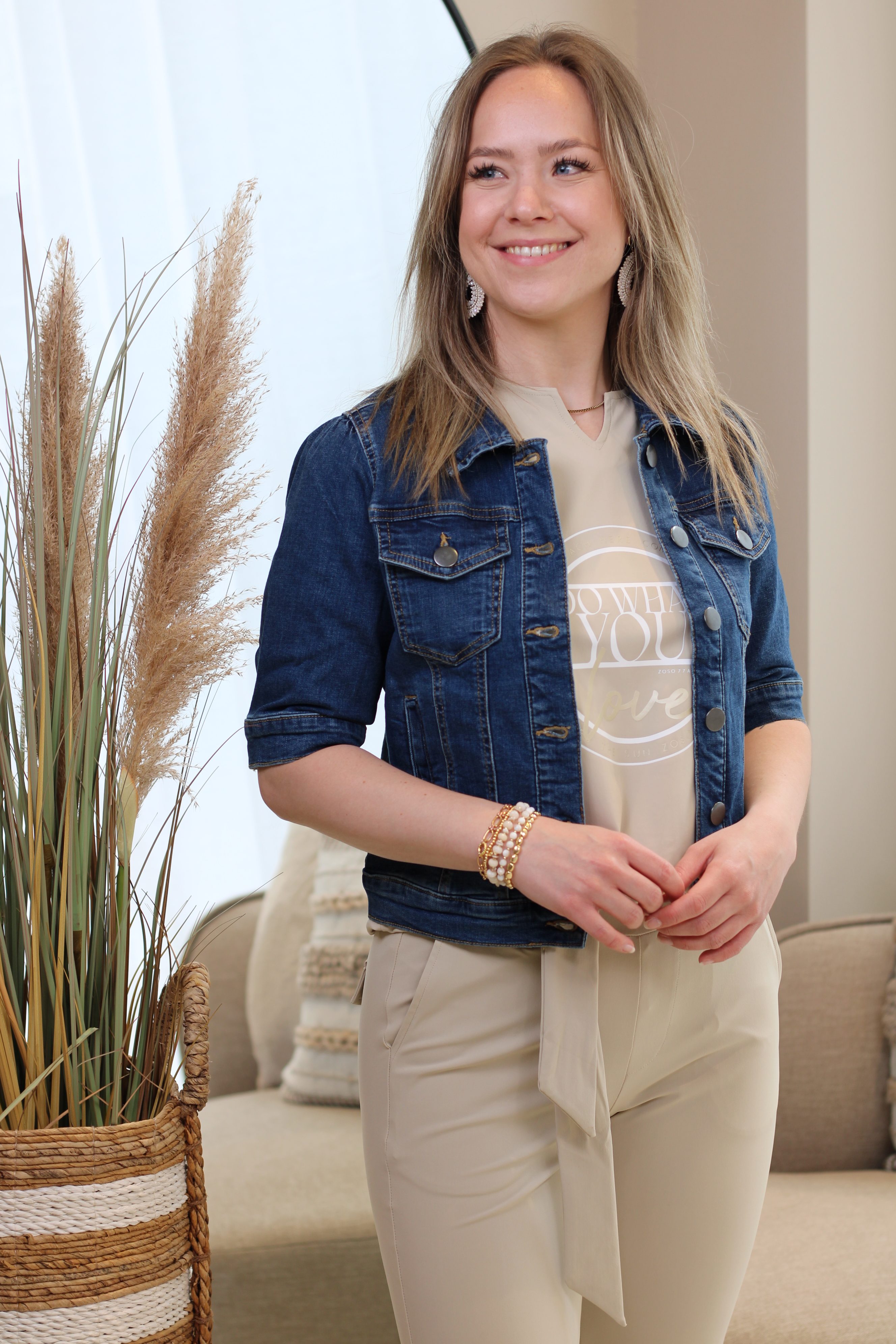 Culture - Deva Ami Jacket - Medium Blue Wash