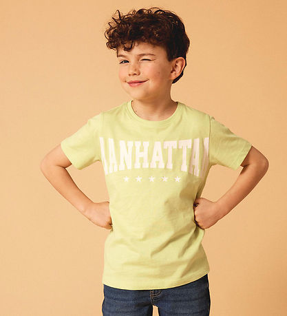 Name It T-shirt - NkmBerte - Wild Lime
