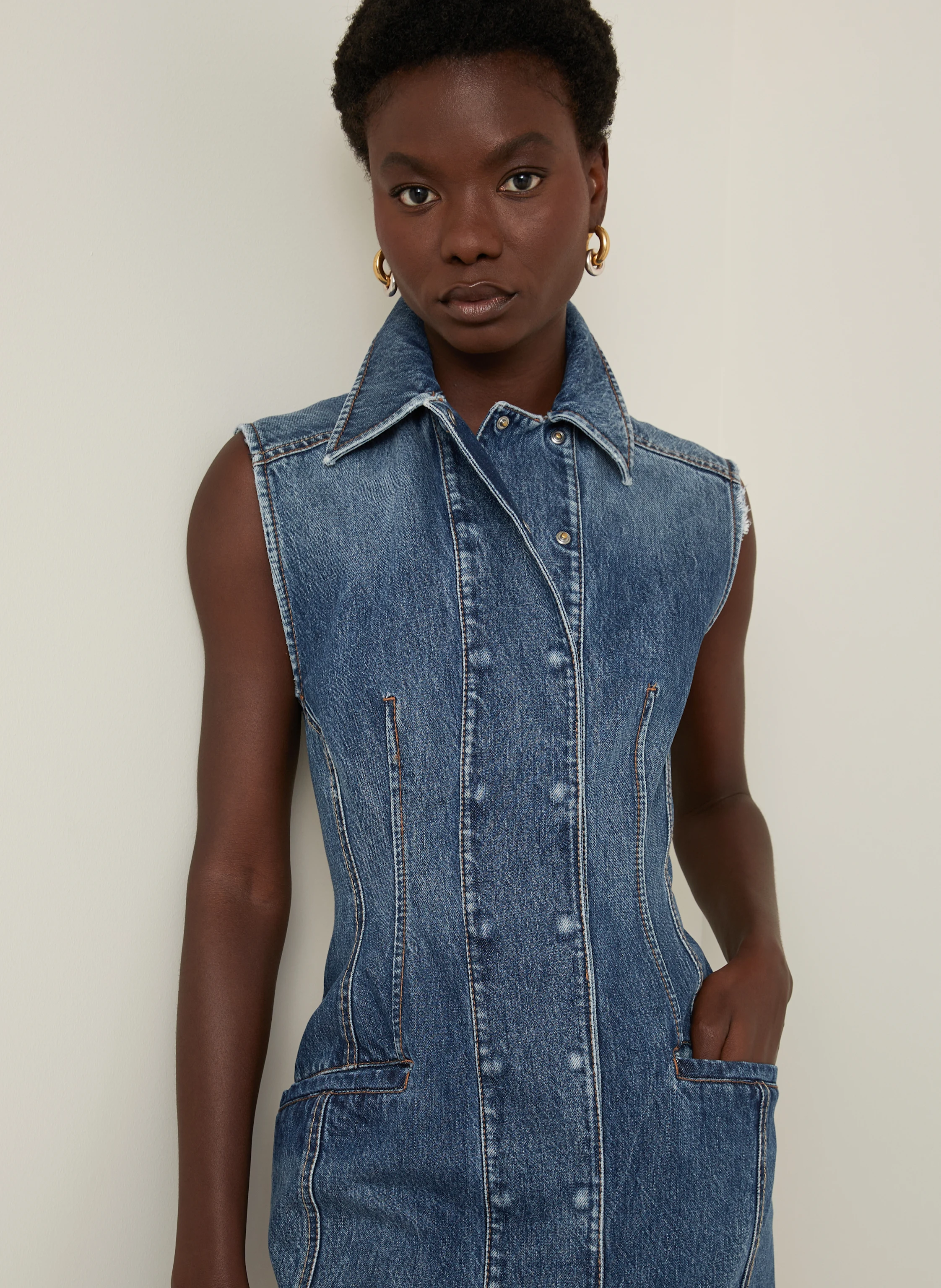 SPORTMAX Jeanskleid CARABO