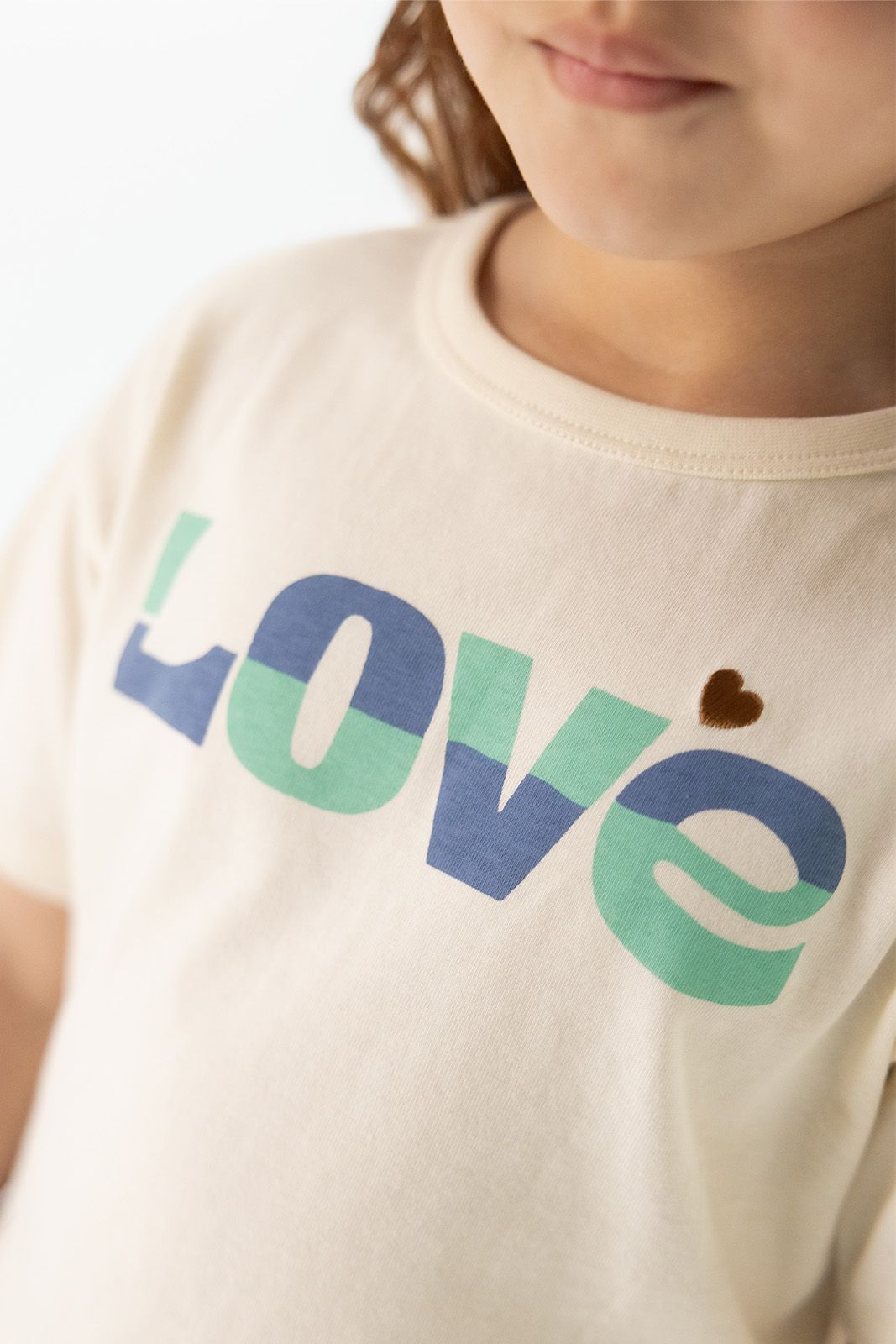 Wit T-shirt met print