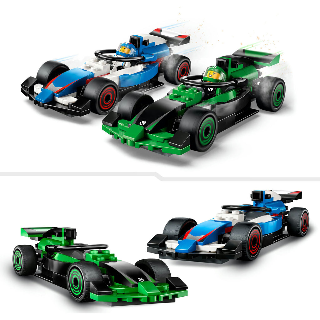 Grelha Com Carros Vcarb E Sauber Lego