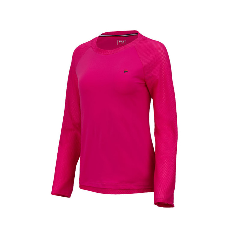 Tee-shirt technique manches longues femme Fila Gracie