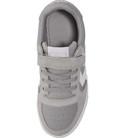 Hummel Schuhe - Slimmer Stadil Leather Low Jr. - Alloy