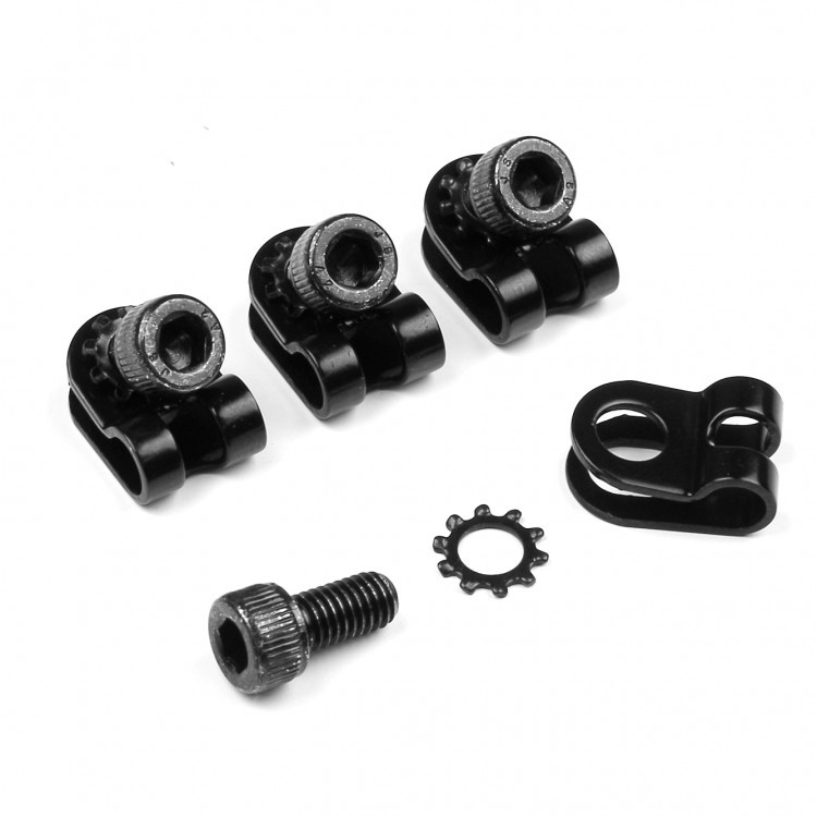 Velo Orange Skærm clips 4 pak sort