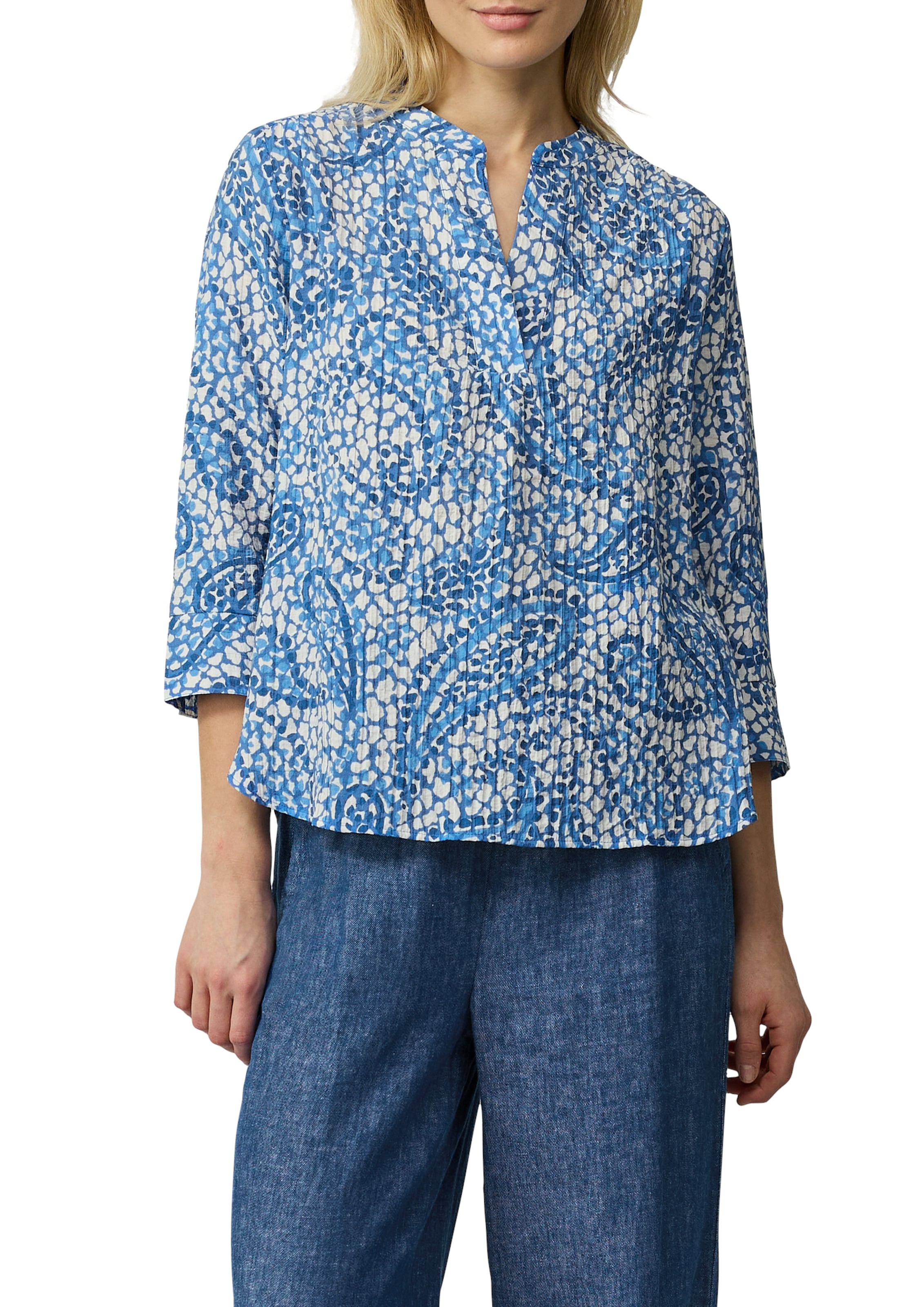 s.Oliver Shirtbluse , mit 3/4-Ärmeln und im Tunika-Look
