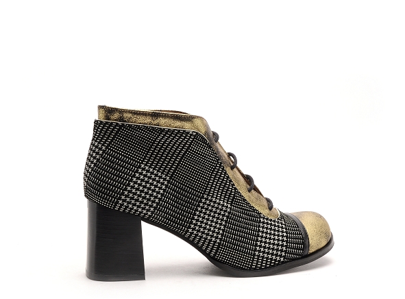 Nemonic boots bottine talons femme 2228 lego negro multicolore