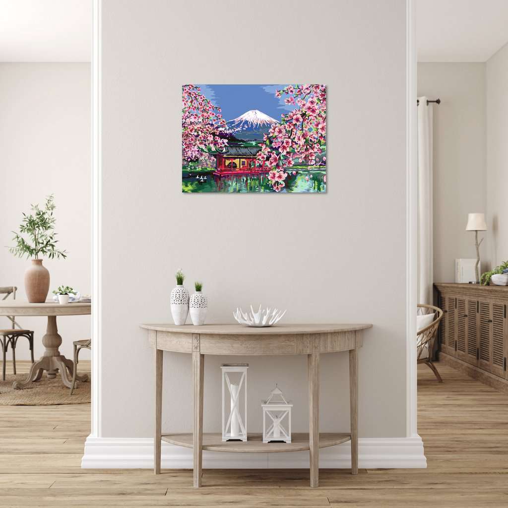 Ravensburger Spiel Leinwand Japanische Kirschblüten