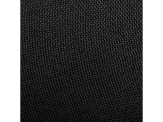 Chaise à bascule Noir Tissu