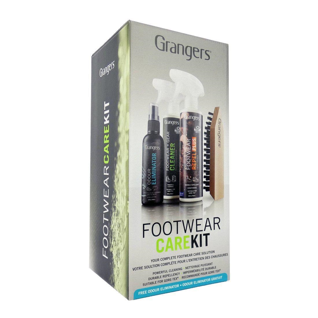 Grangers Footwear Care Kit<br>Alt for å ta vare på skoene