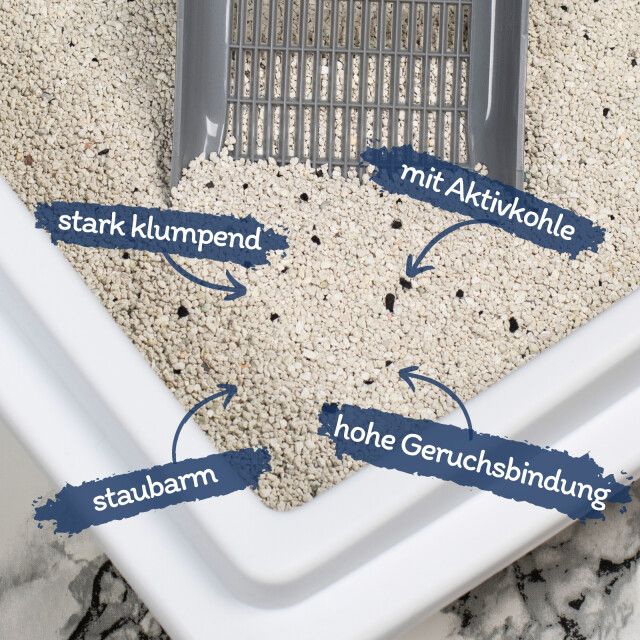 Lyra Pet SilverCat Katzenstreu mit Babypuderduft