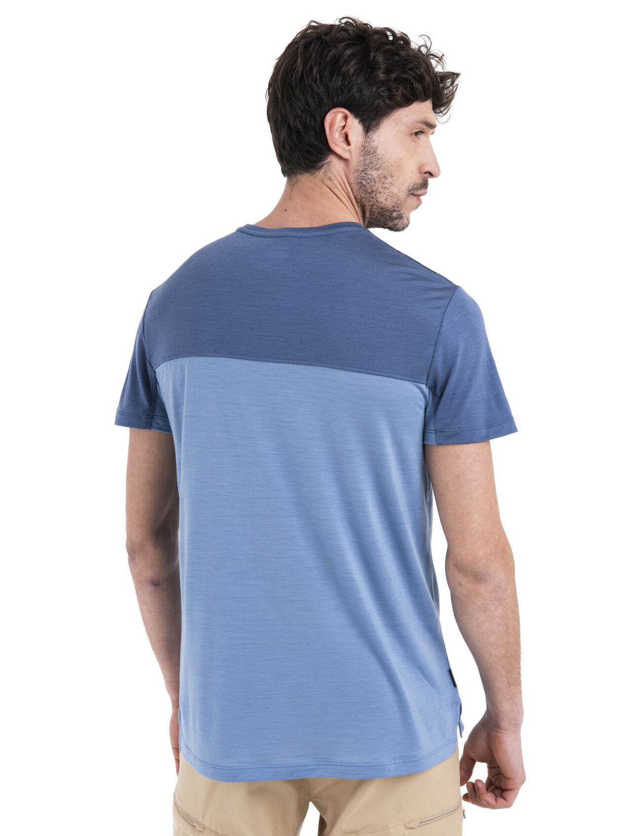 Icebreaker 125 Cool-Lite Merino Blend Sphere 3 SS Tee Kyanite/Dawn