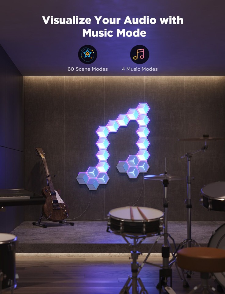 Govee - Glide Hexagon Light Panels Ultra 7Pack!