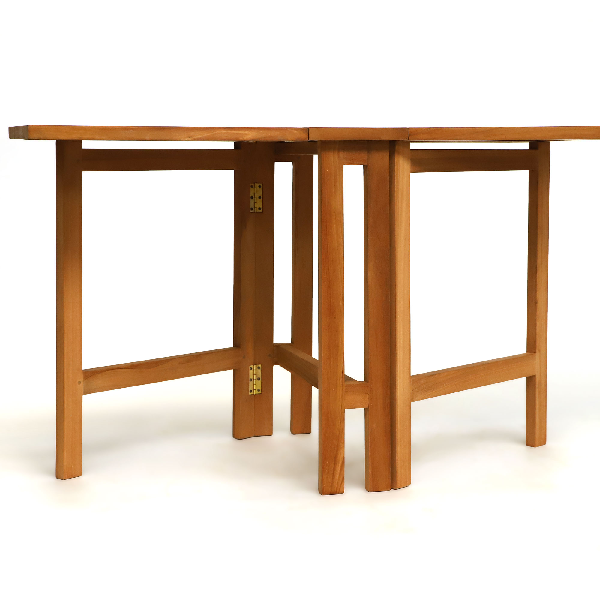 Teak-Gartentisch 'Cleevsen' 2-seitig herunterklappbar, B 130 / 75,5 / 21 cm, L 65 cm, H 74 cm günstig bestellen