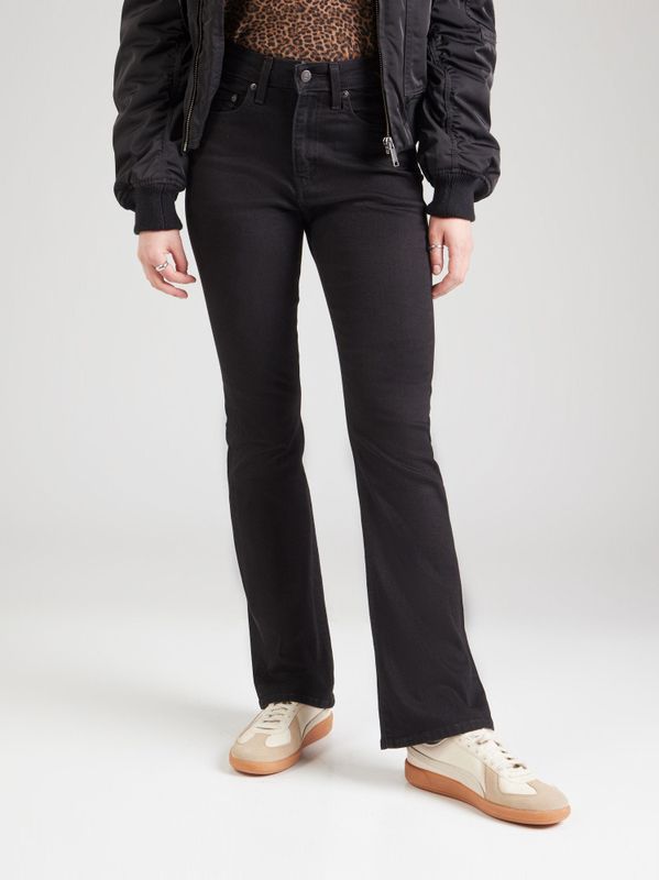 LEVI'S - 725 Bootcut - Jeans - Zwart - Denim