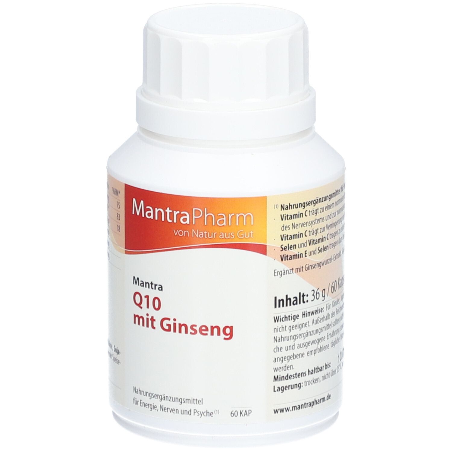 Mantra Q10 mit Ginseng