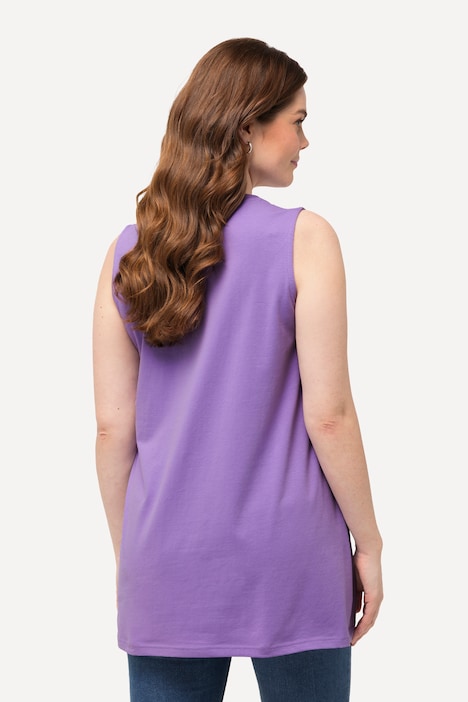 Longtop, Classic Fit, Carree-Ausschnitt, ärmellos