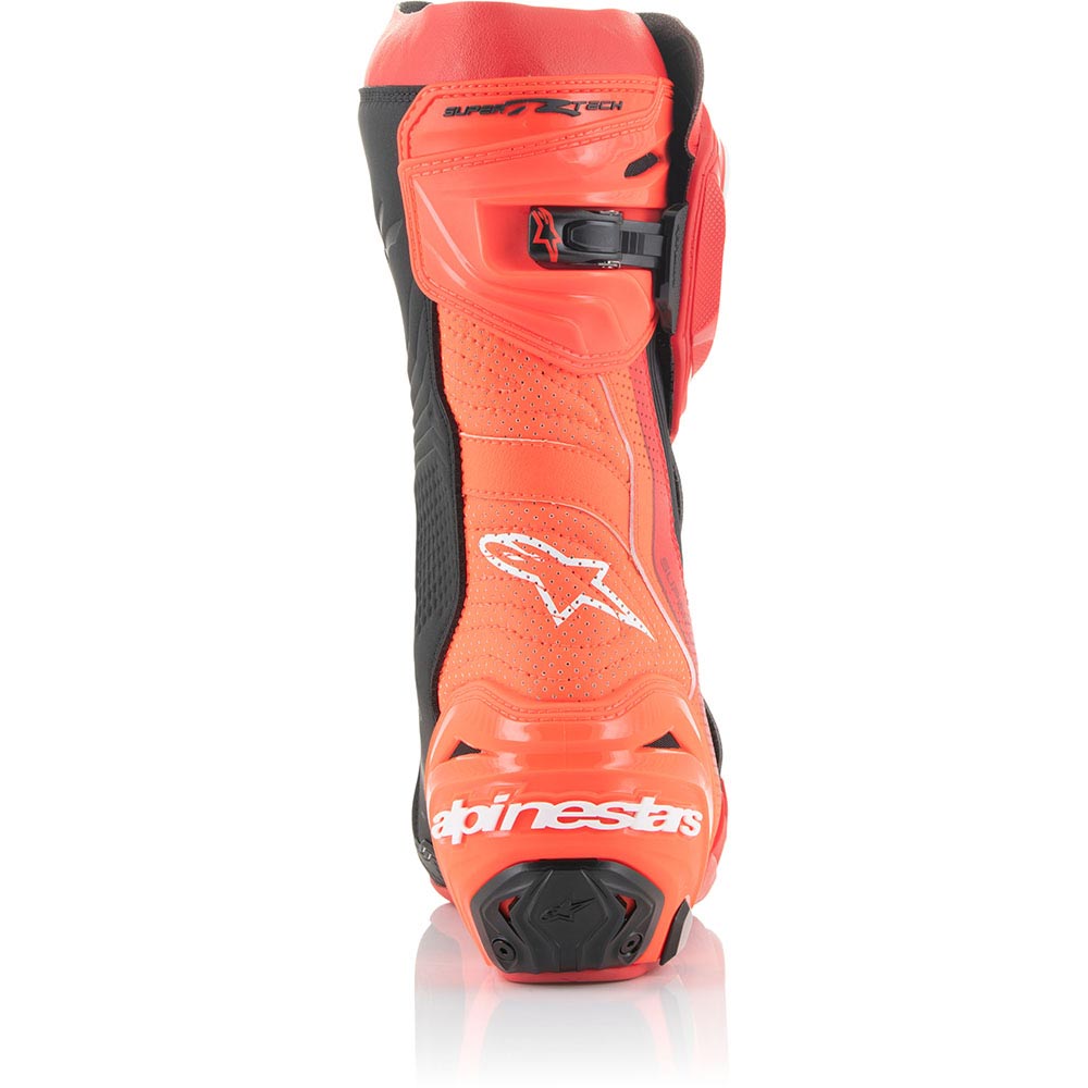 Alpinestars - Bottes Supertech R Vented Rouge / Rouge fluo
