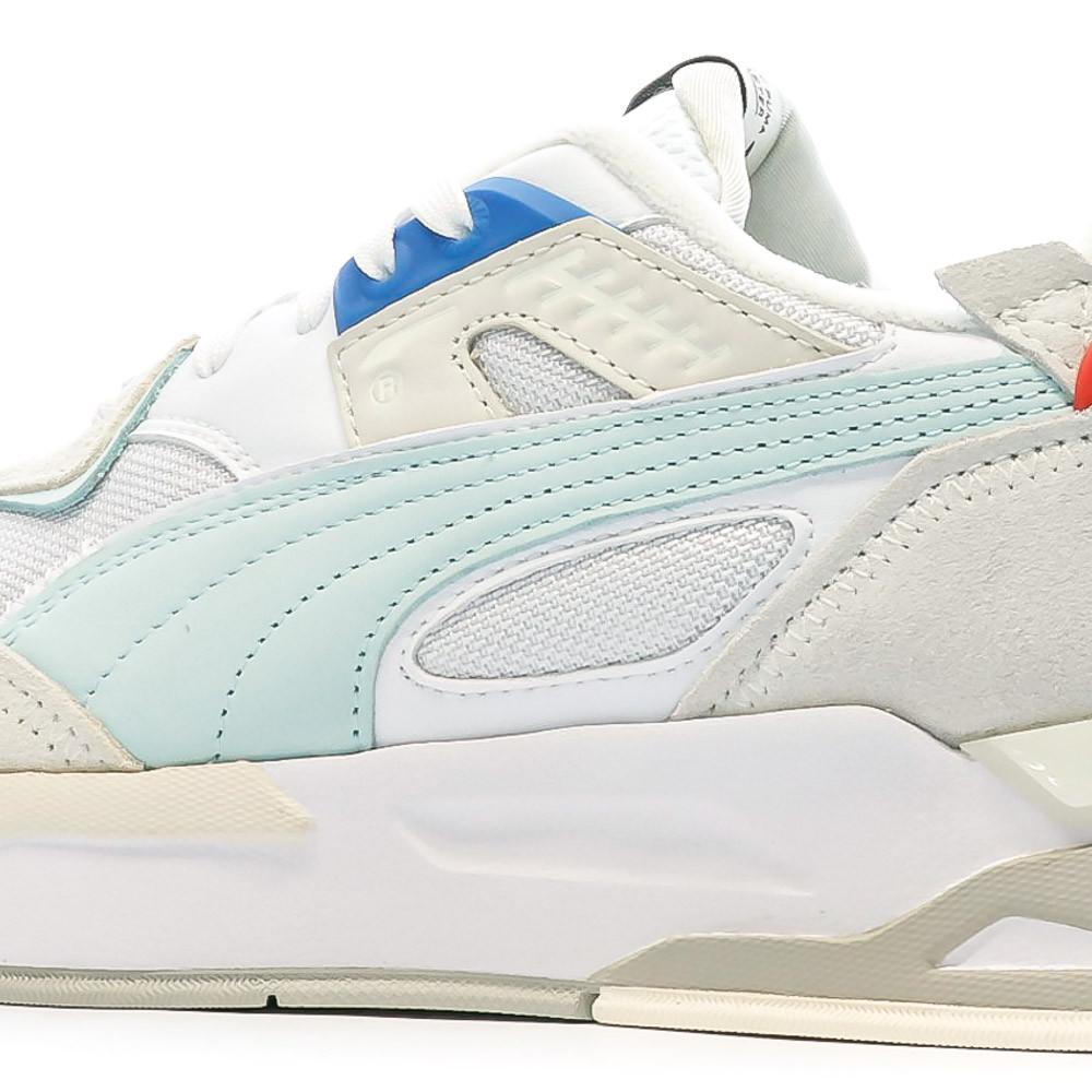 Puma Baskets Blanches/Gris Femme Puma Mirage