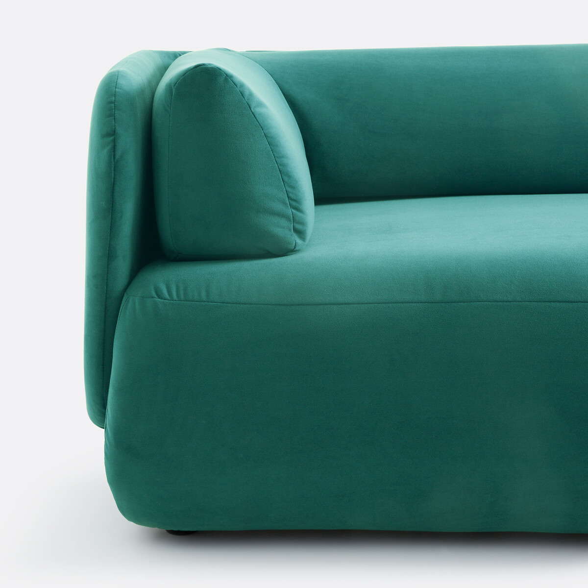 LA REDOUTE INTERIORS<br>Cadeira rechts, fluweel, Méridiano