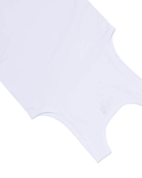 2 maillots de corps homme - sans coutures blanc