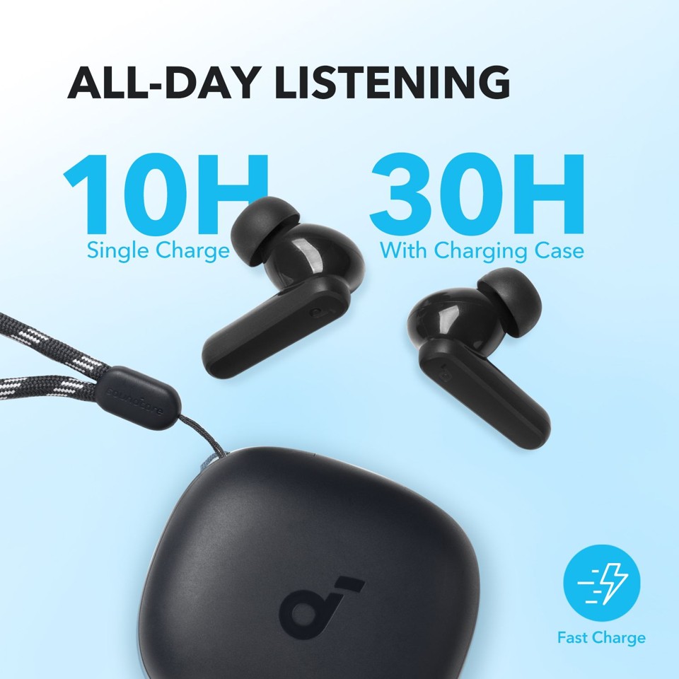 Anker - Høretelefoner - Soundcore R50i - Sort