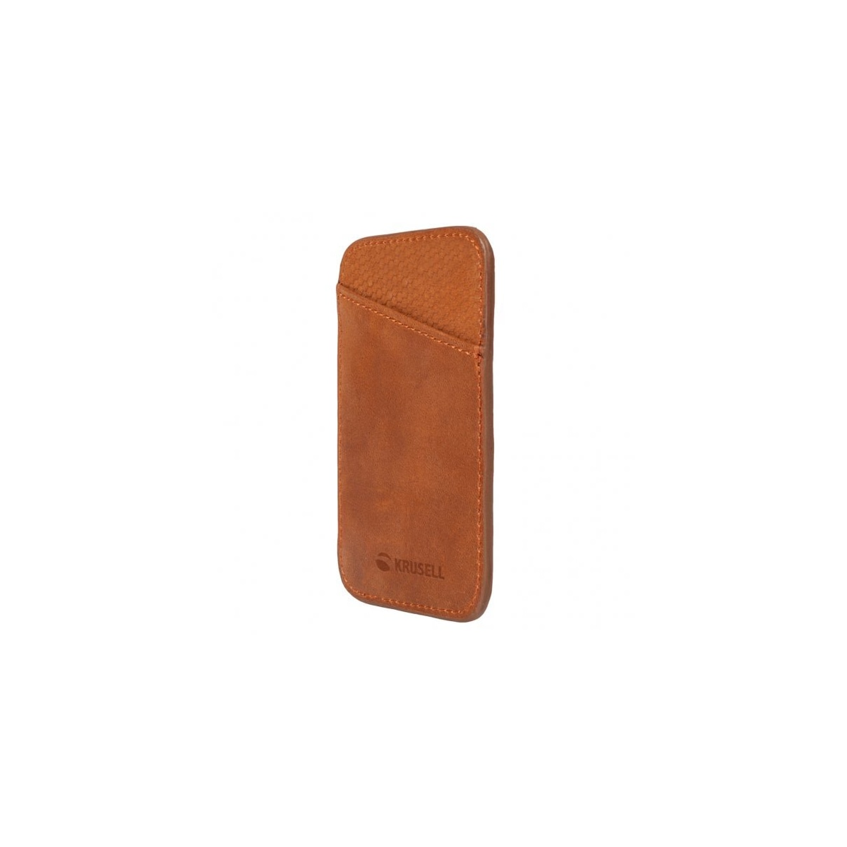 Krusell Kortholder MagSafe Wallet Cognac