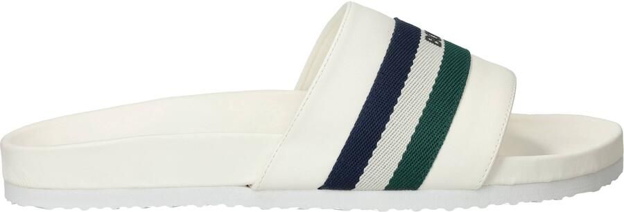 Björn Borg Heritage Badslipper Heren Met Strepen Wit