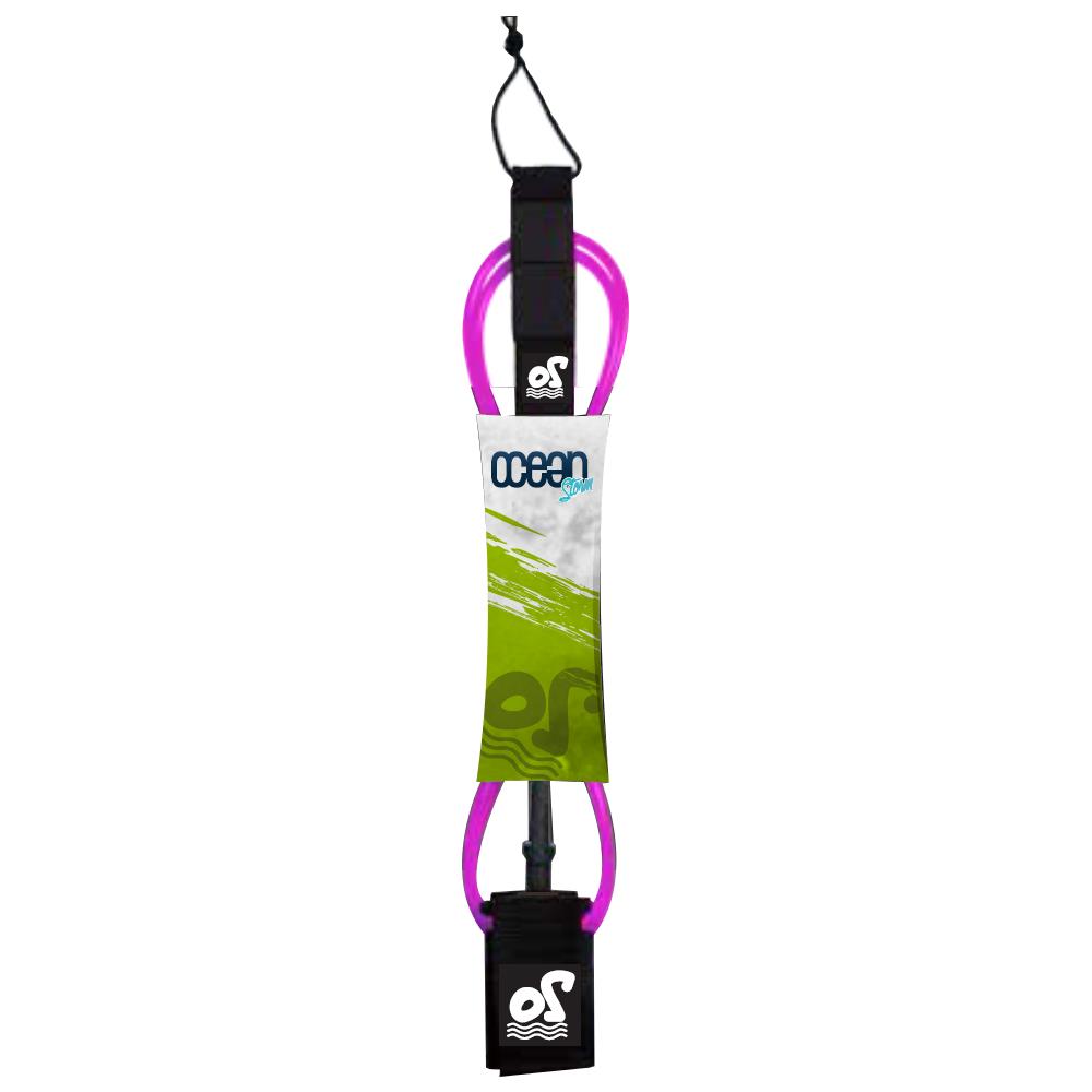 Ocean Storm Regular leash 6'0 Orange