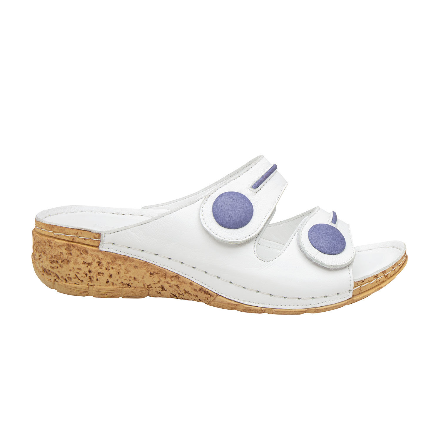 Gemini Pantolette aus Anilinleder
