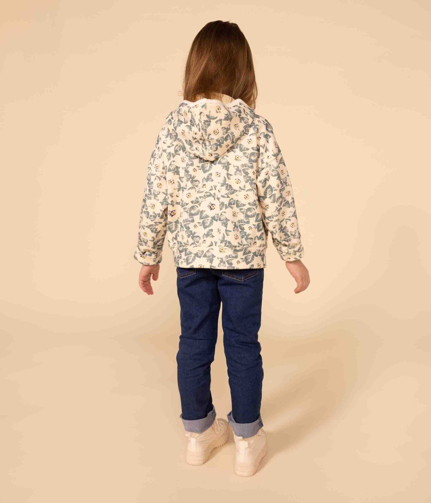 Sweatshirt à capuche en molleton enfant fille