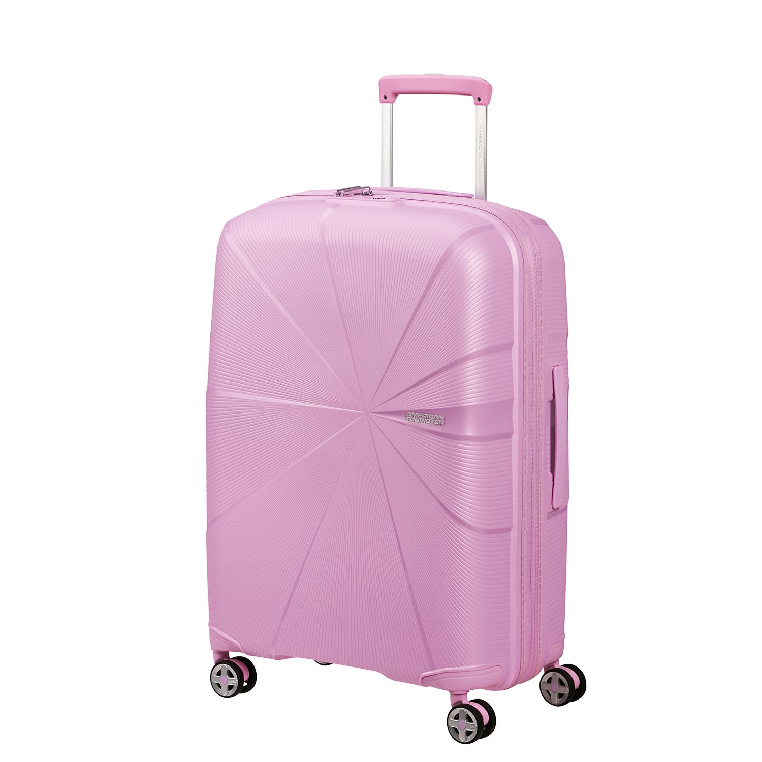 American Tourister Starvibe Spinner 67 EXP met. pastel lavender