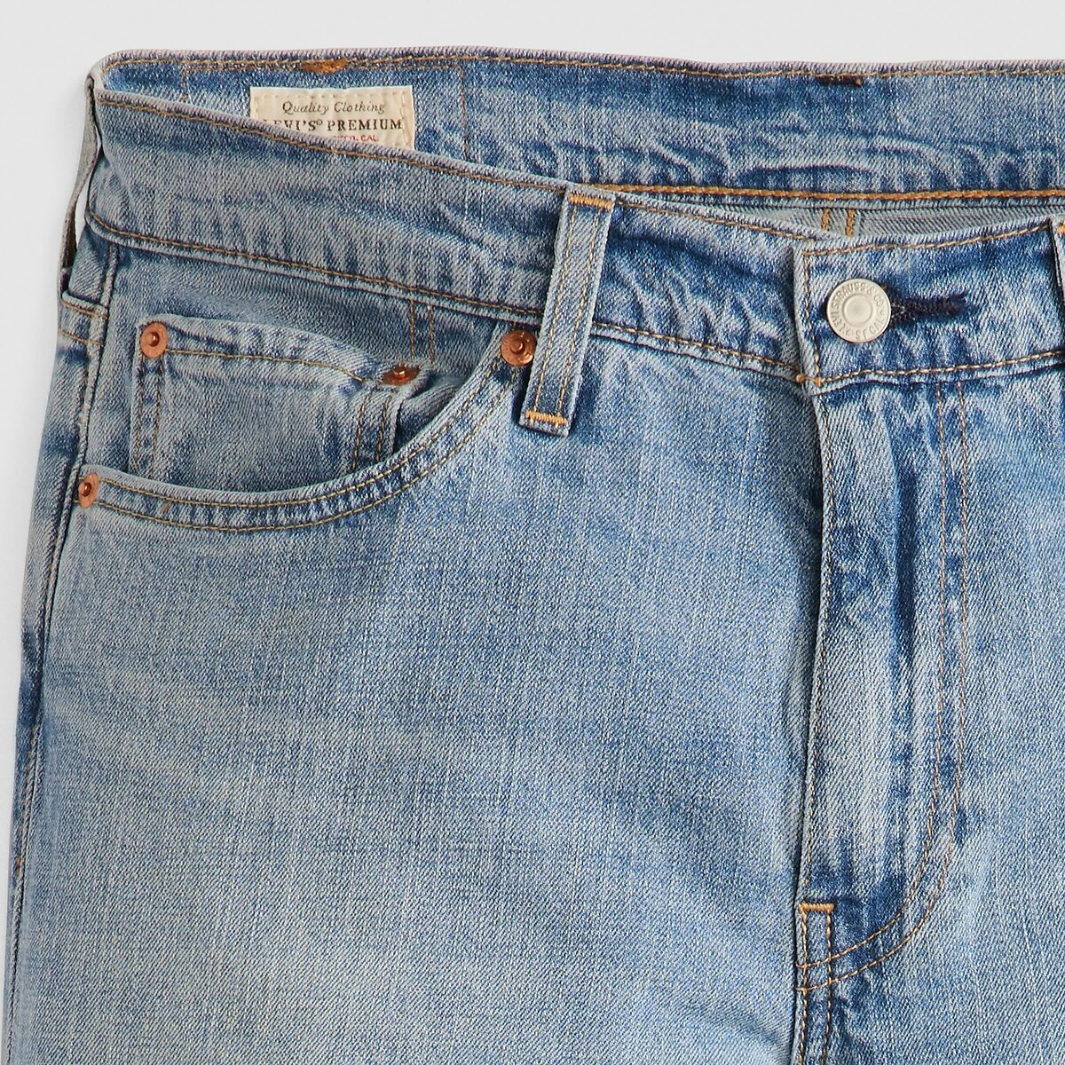Calça jeans slim 511® da Levi's em algodão e linho.