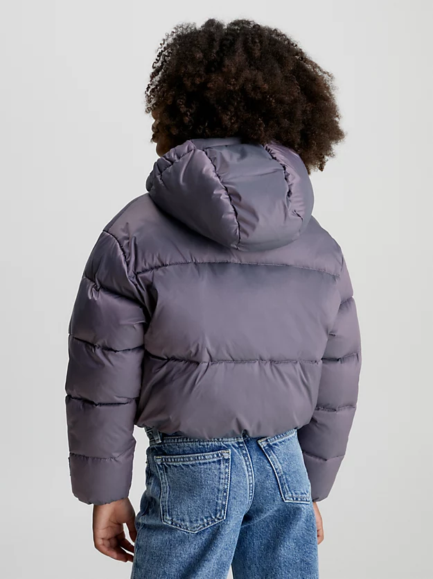 Jaqueta acolchoada de plumas ripstop